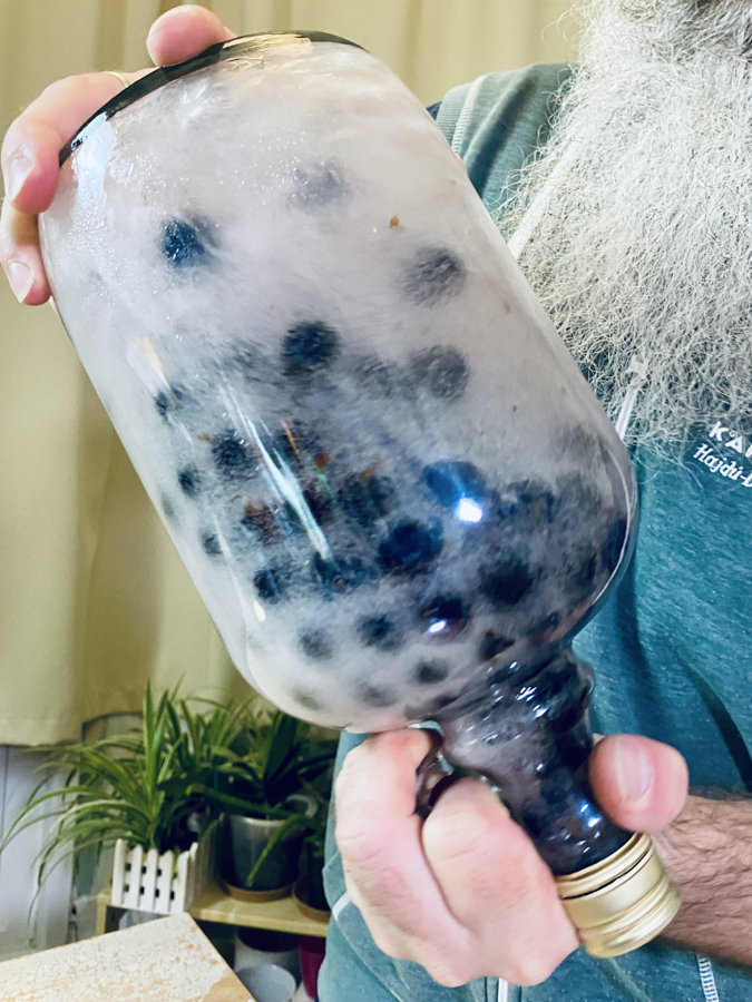 alkotórészek összekeverése sloe gin készítése