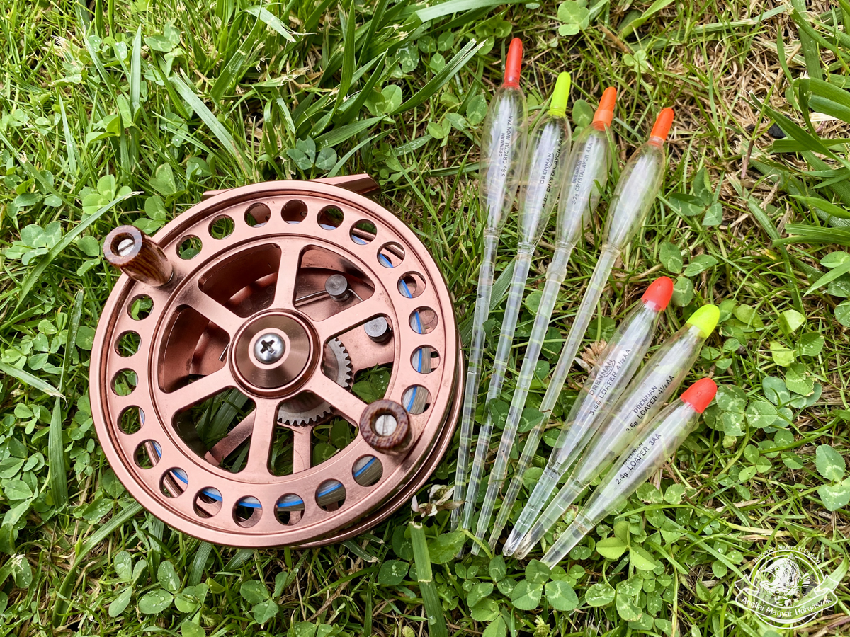 Ikonix centrepin orsó, Drennan Crystal Avon horgászúszók 