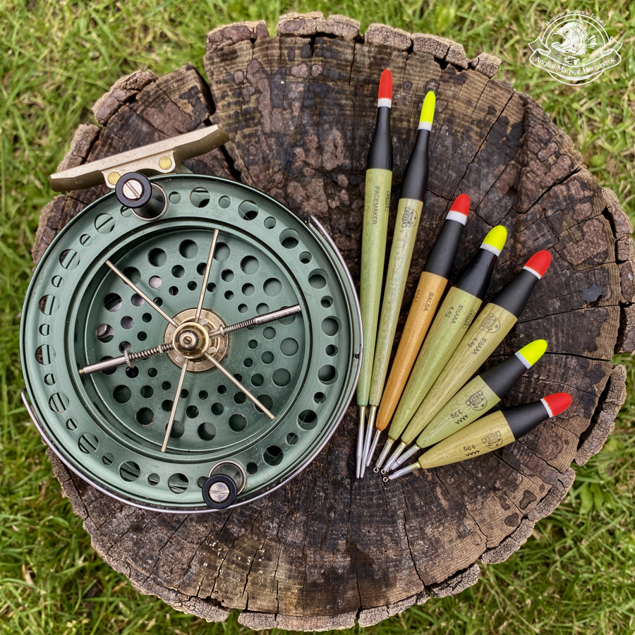 J.W. Young – John Wilson Heritage centrepin orsó és Drake Stumpy Loafer, Balasa Loafer és Pacemaker horgászíszók