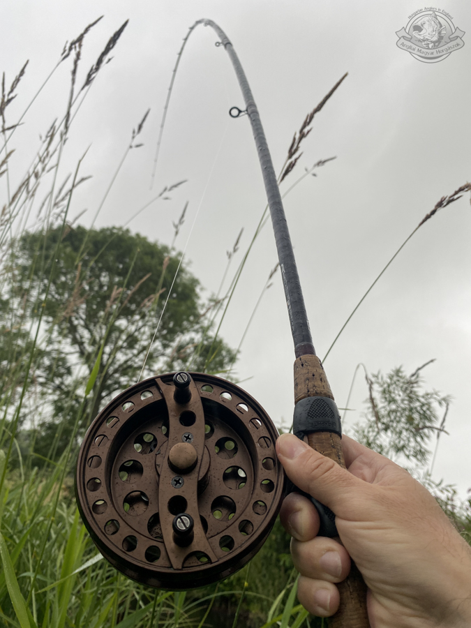 Okuma Aventa VT 1002, Shimano Powerloop X Match karikába hajolva